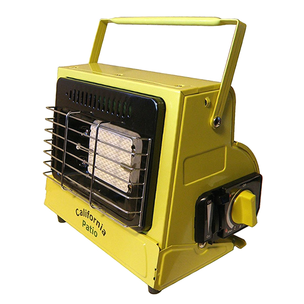 カリフォルニアパティオ カセットガスヒーター カリフォルニアイエロー / CALIFORNIA PATIO CASSETTE GAS HEATER  CALIFORNIA YELLOW